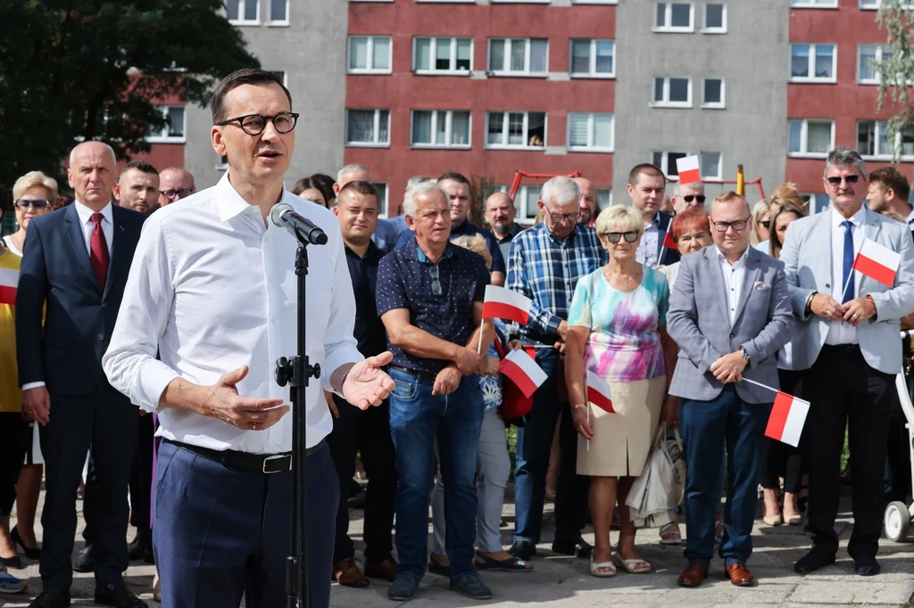 Premier Morawiecki wskazał, jakie są założenia programu Przyjazne osiedle