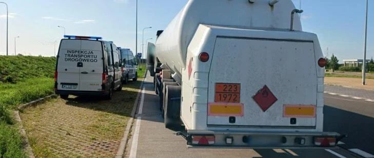 Wiózł 17 ton gazu na podwójnym gazie. To mogło skończyć się tragedią