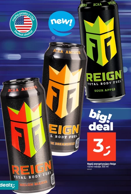 Napój energetyczny Reign
