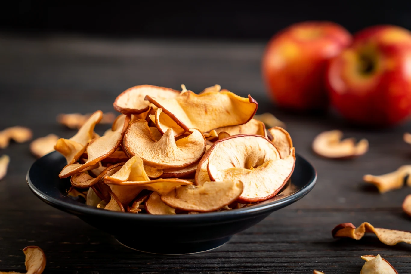 Suszone jabłka to zdrowa i smaczna przekąska