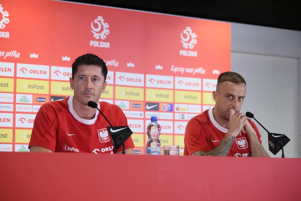 Robert Lewandowski i Kamil Grosicki Robert Lewandowski i Kamil Grosicki