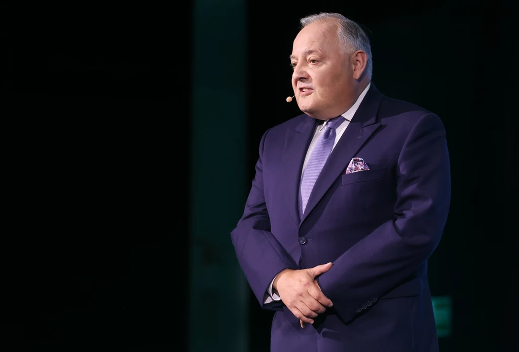 Prezes PGE Wojciech Dąbrowski