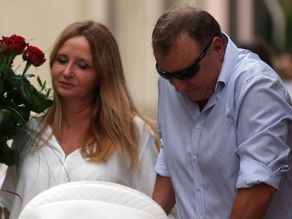 Joanna i Jacek Kurscy w żałobie