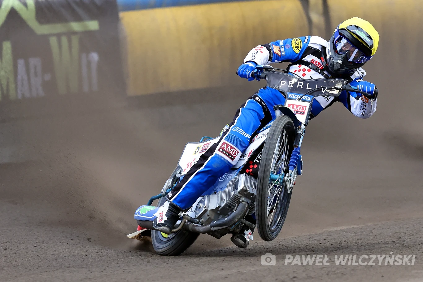 Marcin Nowak w akcji.