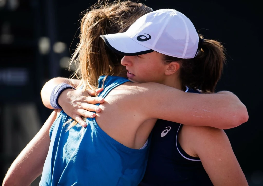 Paula Badosa i Iga Świątek Paula Badosa i Iga Świątek