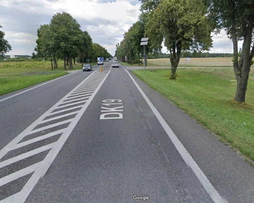 Obszar wyłączony z ruchu - przykład oznakowania w Polsce