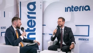 Waldemar Buda, minister rozwoju i technologii w studiu Interii 