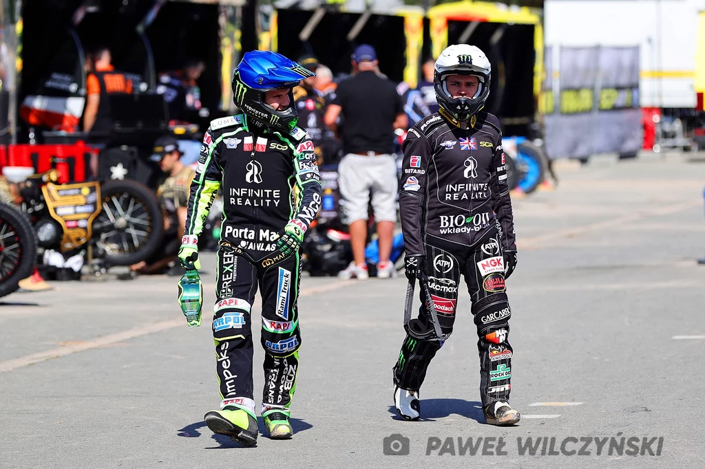 Patryk Dudek i Tai Woffinden. Patryk Dudek i Tai Woffinden.