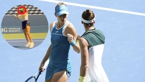 Magda Linette i Bernarda Pera odpadły z US Open 2023. W trakcie ich starcia z Brady i Stefani doszło przy tym do... nietypowego incydentu
