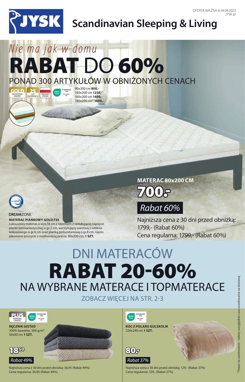 gazetki Jysk