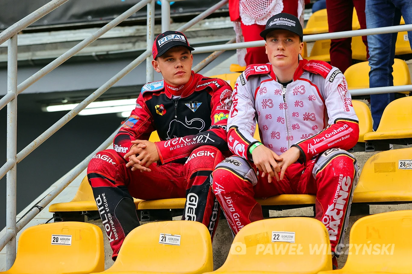 Damian Ratajczak i Norick Bloedorn.