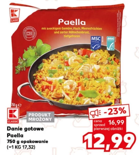 Danie gotowe Paella