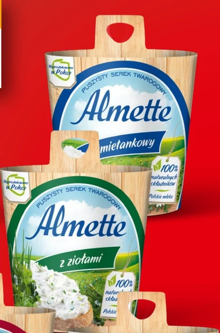 Almette Puszysty serek twarogowy śmietankowy 150 g