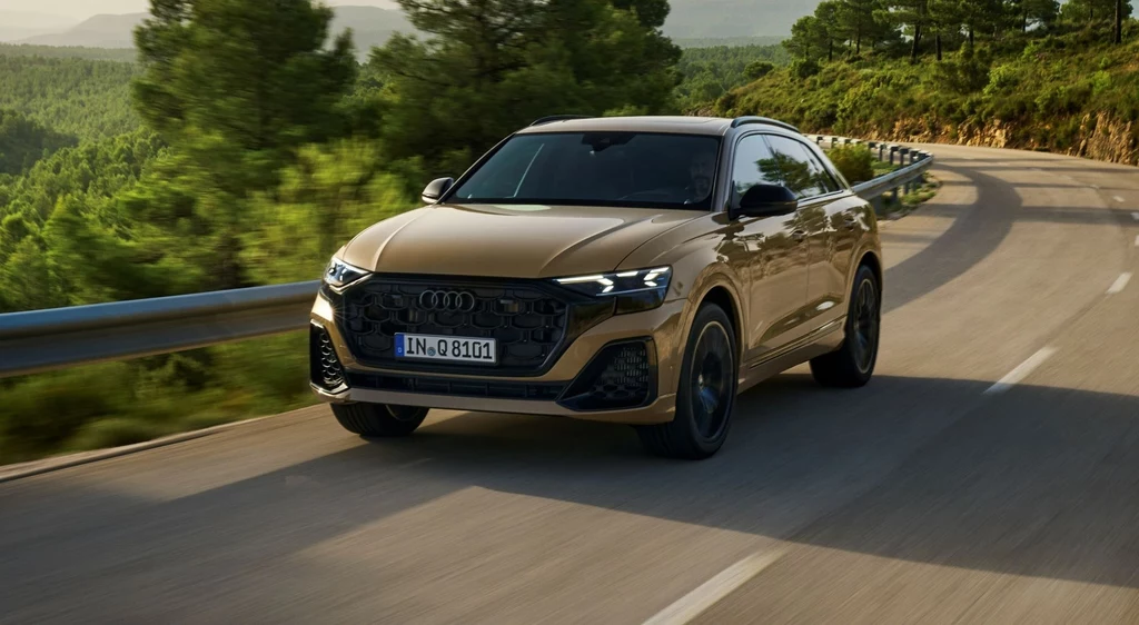 Audi Q8 przeszło lifting.