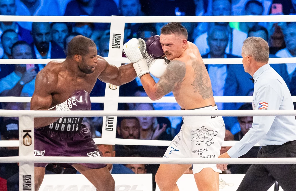 Daniel Dubois i Ołeksandr Usyk Daniel Dubois i Ołeksandr Usyk