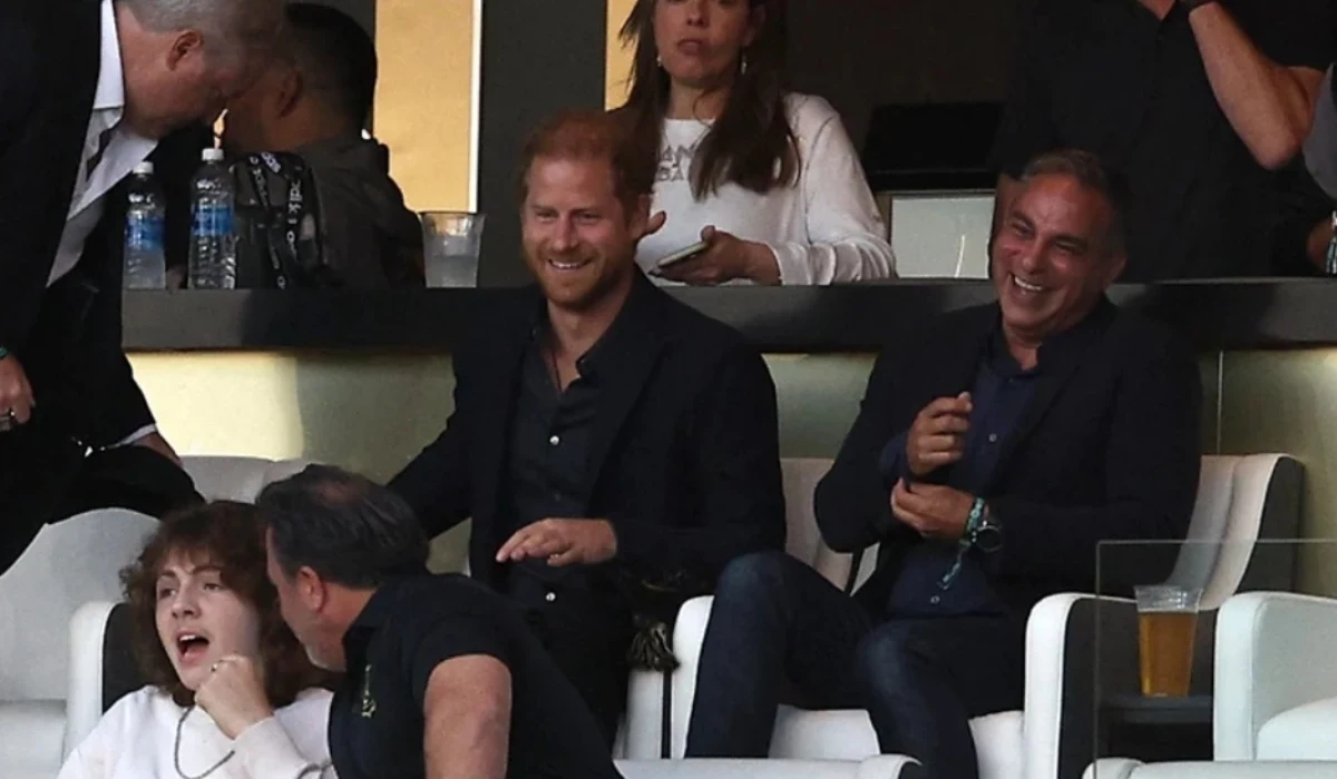 Książę Harry na meczu Książę Harry na meczu