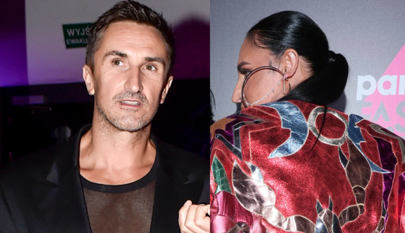 Sebastian Karpiel-Bułecka i Kayah na jednej imprezie Sebastian Karpiel-Bułecka i Kayah na jednej imprezie