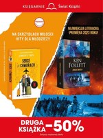 Księgarnie Świat Książki - druga książka -50%
