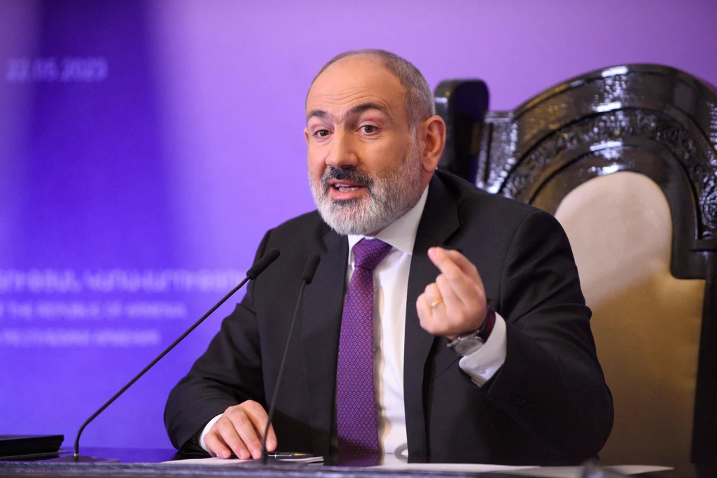 Premier Armenii Nikol Paszynian Premier Armenii Nikol Paszynian