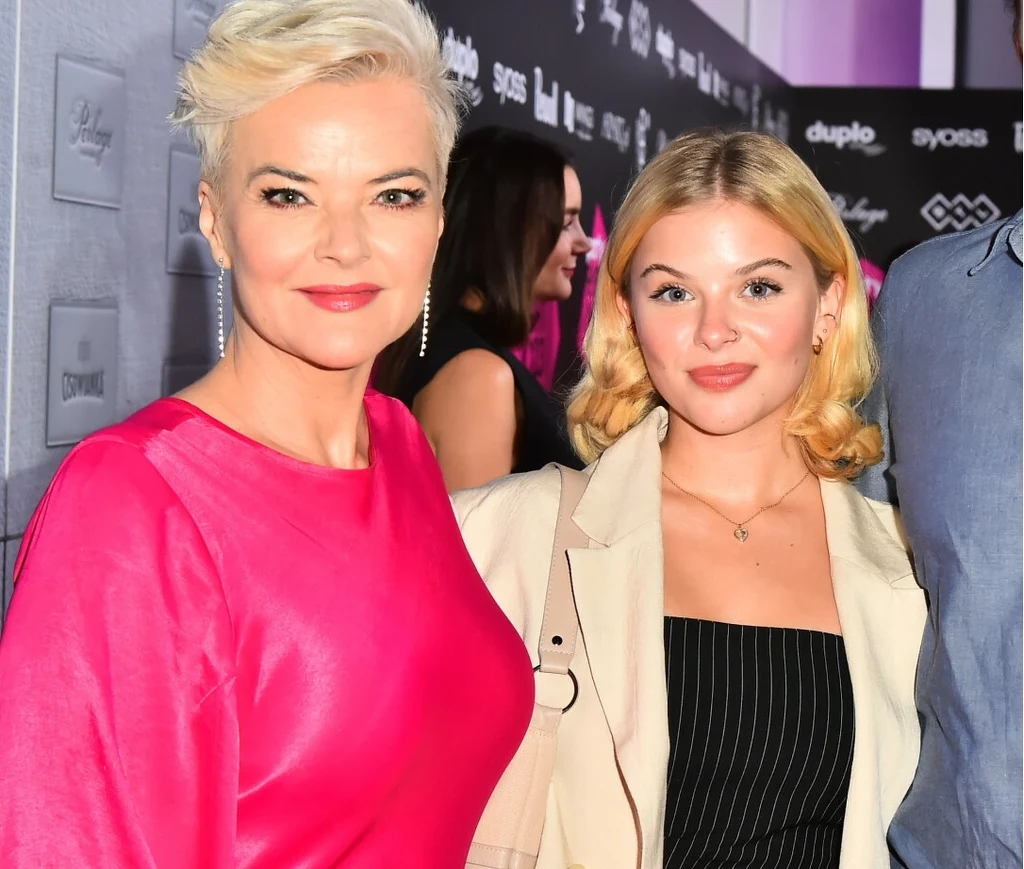 Monika Richardson z córką Zofią.