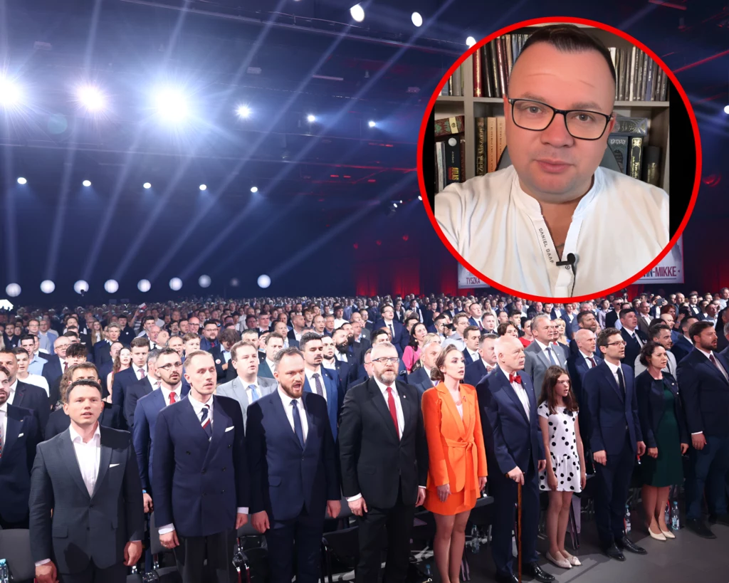 Politycy Konfederacji podczas konwencji partii i Tomasz Stala (fot. FB Tomasza Stali) Politycy Konfederacji podczas konwencji partii i Tomasz Stala (fot. FB Tomasza Stali)