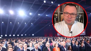 Politycy Konfederacji podczas konwencji partii i Tomasz Stala (fot. FB Tomasza Stali)