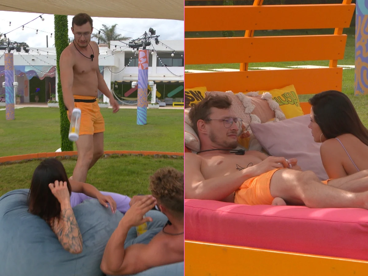Love Island 8 - Marcin próbuje imponować Karolinie