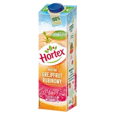 Hortex Nektar grejpfrut rubinowy 1 l - 0