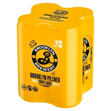 Brooklyn Brewery Brooklyn Pilsner Piwo jasne 4 x 500 ml - 0