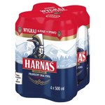 Harnaś Piwo jasne pełne 4 x 500 ml