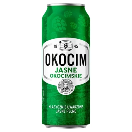 Оkocim Piwo jasne okocimskie 500 ml - promocja E.Leclerc - Ding.pl