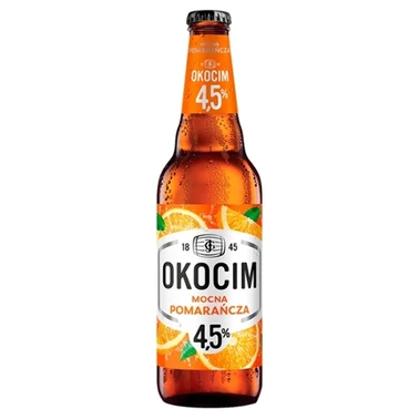 Okocim Piwo jasne mocna pomarańcza 500 ml - 0