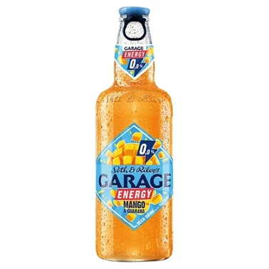 Seth & Riley's Garage Energy Bezalkoholowy energetyzujący napój piwny o smaku mango 400 ml - 1