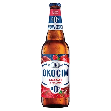Okocim Mix piwa bezalkoholowego z lemoniadą granat z maliną 500 ml - 1