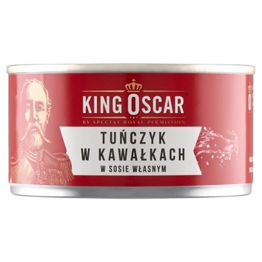 King Oscar Tuńczyk w kawałkach w sosie własnym 170 g - 1