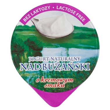Jogurt naturalny nadbużański bez laktozy 200 g - 1