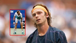 Zdjęcie: Andrij Rublev i Danił Miedwiediew