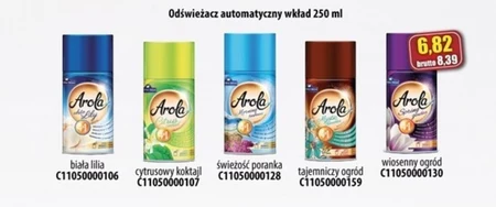 Wkłady do odświeżacza Arola