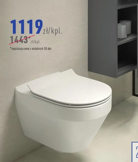 Miska wisząca wc Cersanit