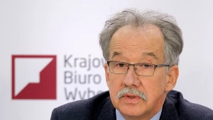 Konferencja prasowa Panstwowej Komisji Wyborczej
