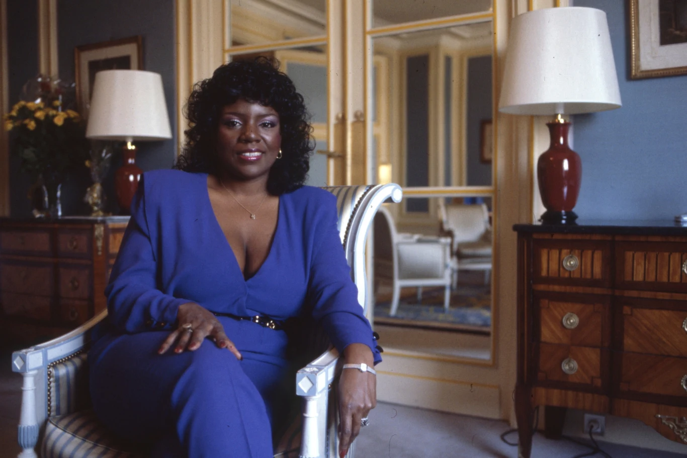 Gloria Gaynor w Paryżu - 1984 r.