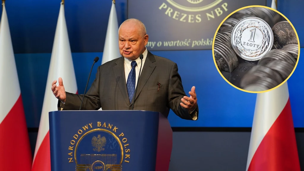 Jak wystąpienie Adama Glapińskiego wpłynęło na kurs złotego?