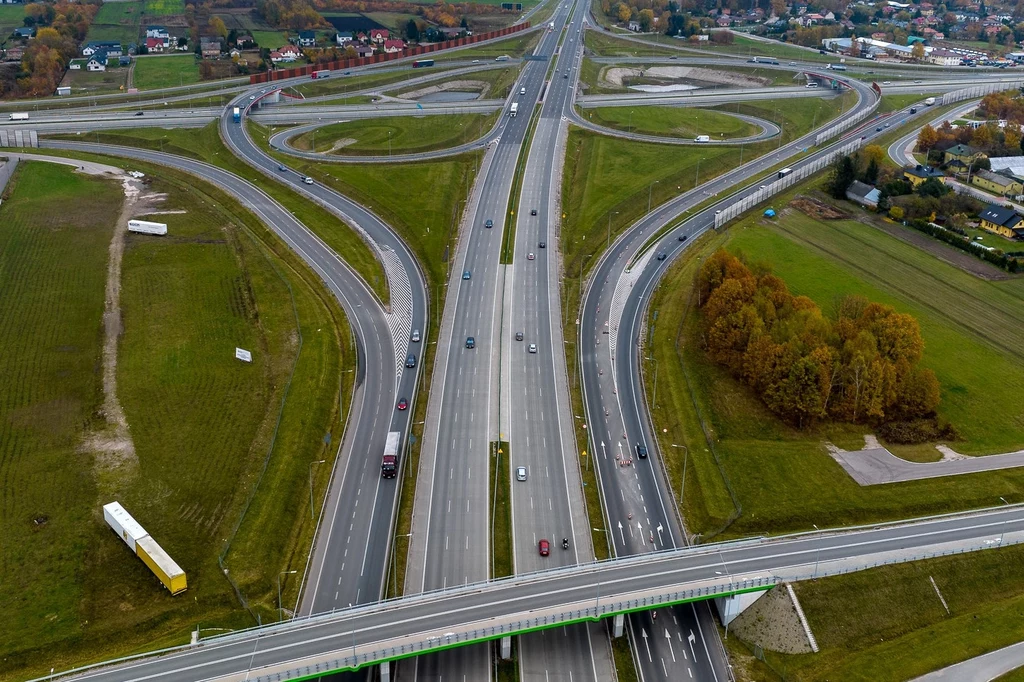 Gdzie można znaleźć najszerszą drogę ekspresową i autostradę w Polsce?