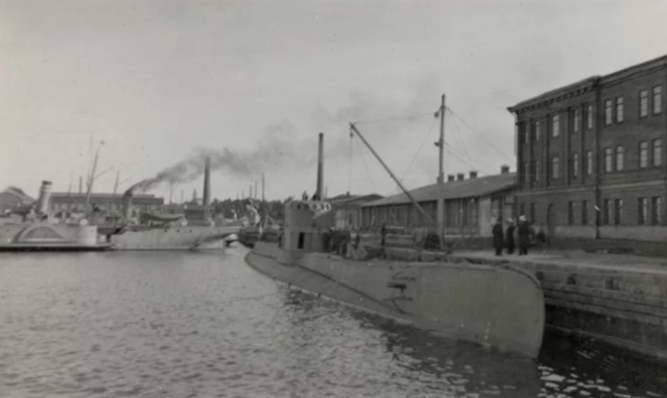 ORP Orzeł w Tallinie. Wrzesień 1939 ORP Orzeł w Tallinie. Wrzesień 1939