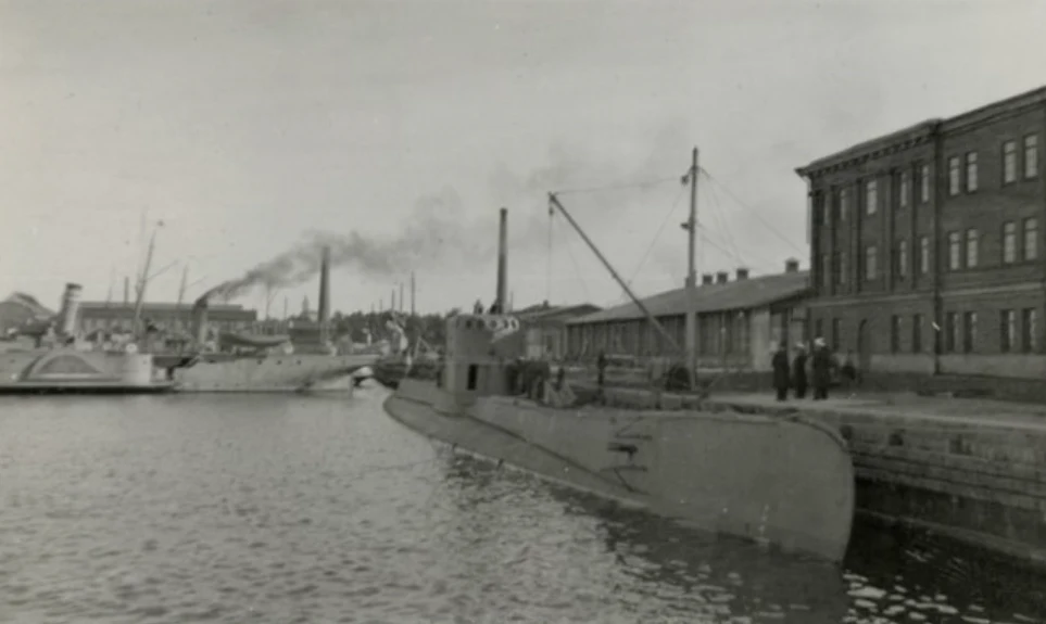 ORP Orzeł w Tallinie. Wrzesień 1939 ORP Orzeł w Tallinie. Wrzesień 1939