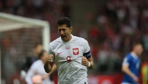 Robert Lewandowski w meczu z Wyspami Owczymi (7.09) strzelił dwa gole 