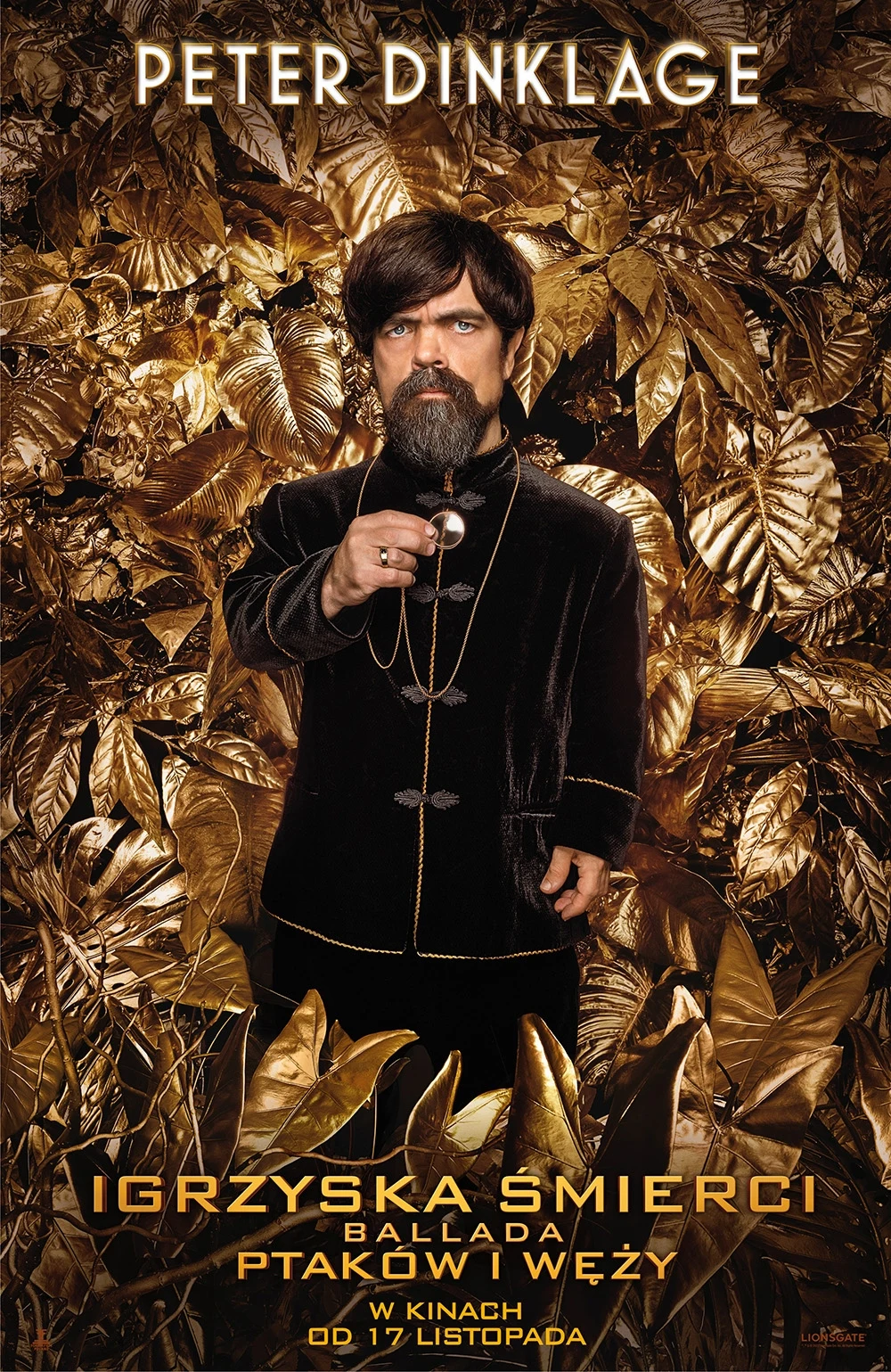 "Igrzyska śmierci. Ballada ptaków i węży": Peter Dinklage jako Casca Highbottom