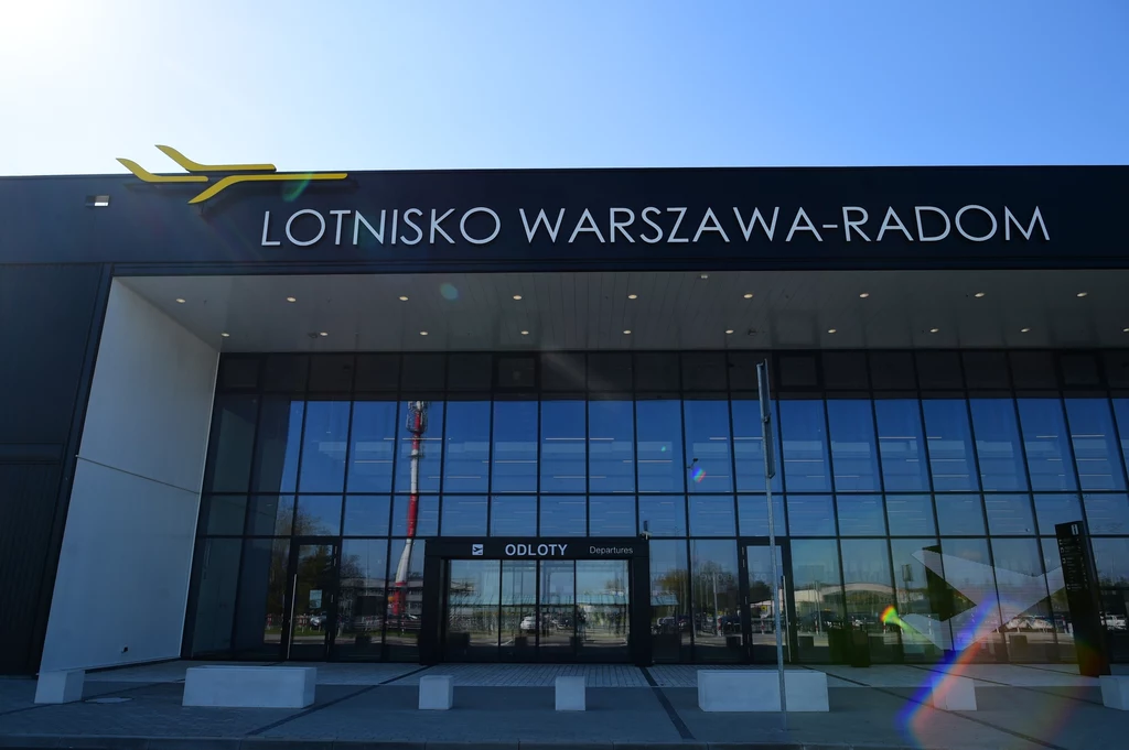 Lotnisko Warszawa-Radom.