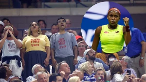 Na kortach US Open pojawili się aktywiści klimatyczni