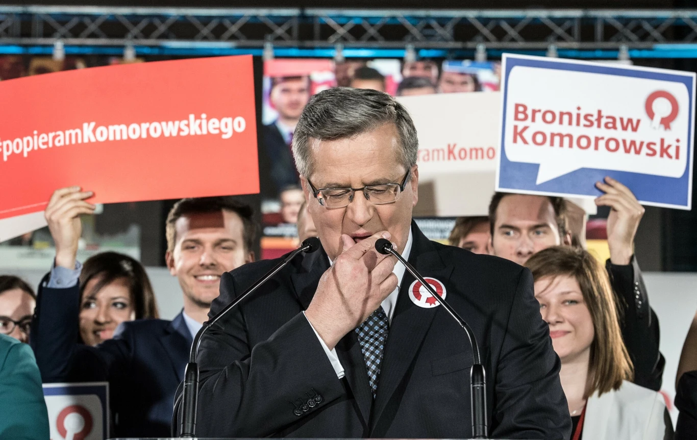 Bronisław Komorowski w 2015 r.